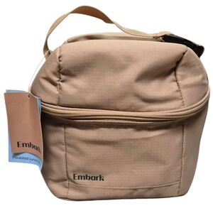 Embark Insulated Lunch Bag Beige Soft Cooler New With Tags